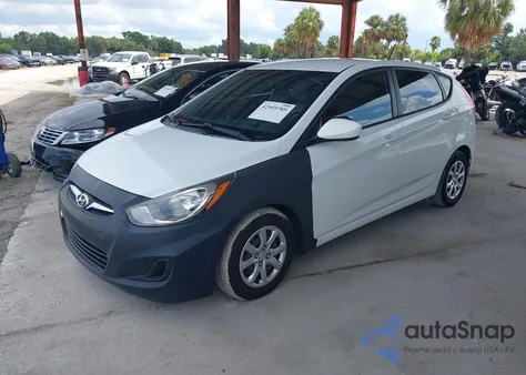 2013 Hyundai Accent Gs из США, поврежденный, VIN KMHCT5AE4DU126805